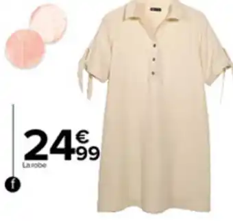 Carrefour Robe chemise offre