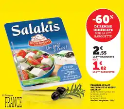 U Express FROMAGE AU LAIT PASTEURISE DE BREBIS SALAKIS(¹) offre