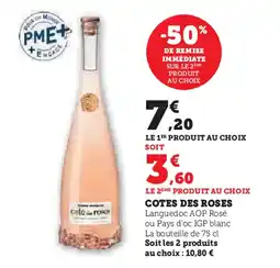 U Express COTES DES ROSES offre