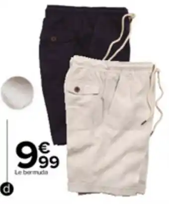 Carrefour Bermuda jogger offre