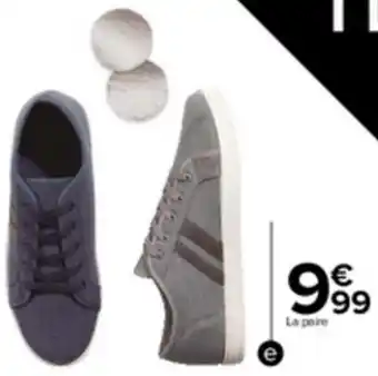 Carrefour Basket homme offre