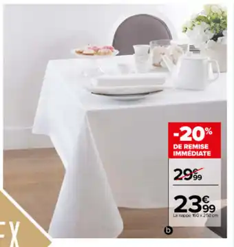 Carrefour Nappe offre