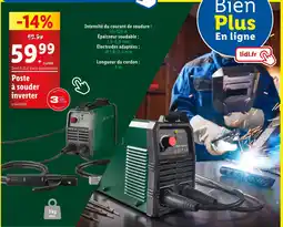 Lidl PARKSIDE Poste à souder inverter offre