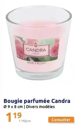 Action Candra - bougie parfumée offre