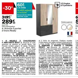 BUT 1. O MEUBLE À CHAUSSURES offre
