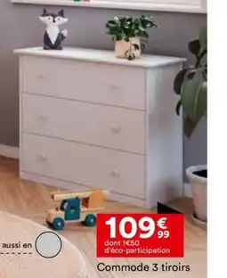 BUT Commode 3 tiroirs offre
