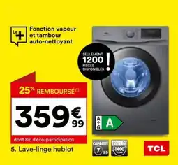 BUT Lave-linge hublot offre