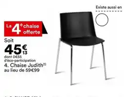 BUT 4. Chaise Judith (1) offre