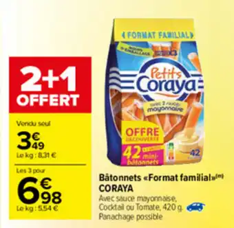 Carrefour Market Bâtonnets Format familial offre