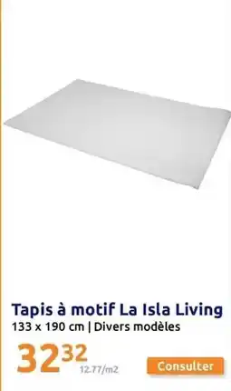 Action Tapis à motifa la isla living offre