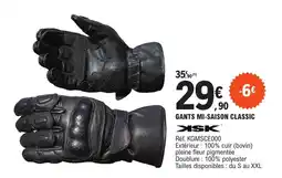 E.Leclerc GANTS MI-SAISON CLASSIC offre