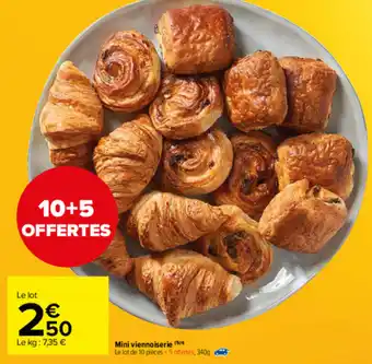 Mini viennoiserie