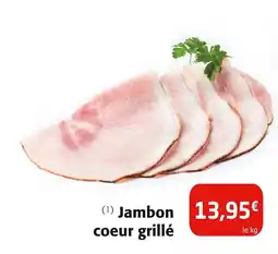 Colruyt Jambon coeur grillé offre
