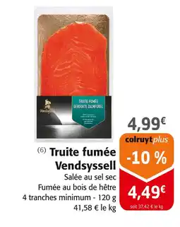 Colruyt Vendsyssel Truite fumée offre