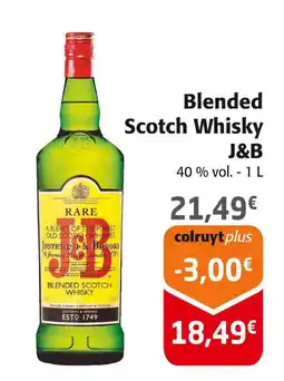 Colruyt J&B Blended Scotch Whisky offre