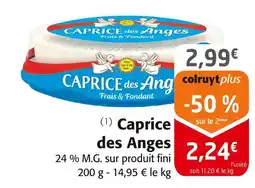 Colruyt Caprice des Anges offre