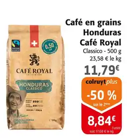 Colruyt Café Royal Café en grains Honduras offre