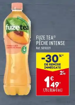 ALDI FUZE TEA PÊCHE INTENSE offre