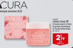 ALDI LACURA CRÈME VISAGE offre