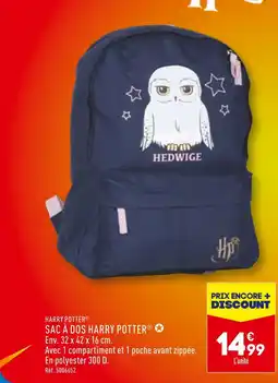 ALDI HARRY POTTER SAC À DOS offre