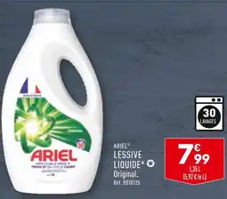ALDI ARIEL LESSIVE LIQUIDE offre