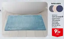 ALDI NOVITESSE TAPIS DE BAIN offre