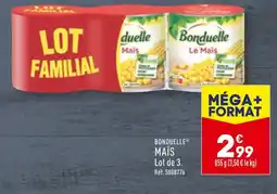 ALDI BONDUELLE MAÏS offre