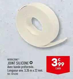 ALDI WORKZONE JOINT SILICONE offre