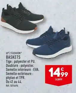 ALDI UP 2 FASHION BASKETS offre