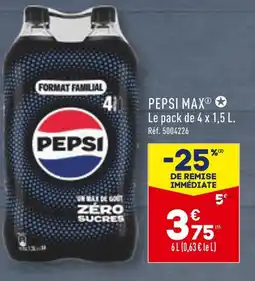 ALDI PEPSI MAX offre