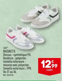 ALDI L&D BASKETS offre