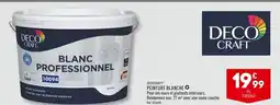 ALDI DECOCRAFT PEINTURE BLANCHE offre