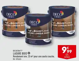ALDI DECOCRAFT LASURE BOIS offre