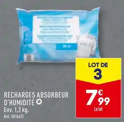ALDI RECHARGES ABSORBEUR D’HUMIDITÉ offre