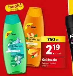 Lidl Cien Gel douche offre