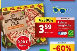 Lidl TRATTORIA Alfredo 4 pizzas margherita offre