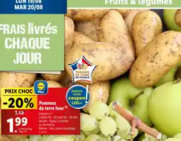 Lidl Pommes de terre four offre