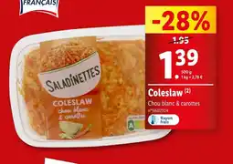 SALADINETTES Coleslaw