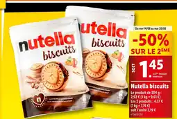 Lidl Nutella biscuits offre
