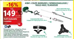 Lidl PARKSIDE Outil modulable à essence offre