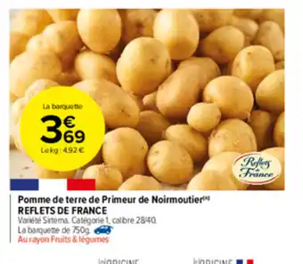 Carrefour Market Pomme de terre de Primeur de Noirmoutier offre
