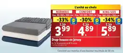 Lidl Drap-housse en jersey offre