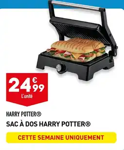 ALDI HARRY POTTERⓇ SAC À DOS HARRY POTTERⓇ offre