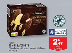 ALDI MUCCI® 12 MINI BATONNETS offre