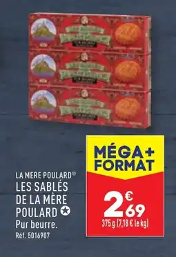 ALDI LA MERE POULARD® LES SABLÉS DE LA MÈRE POULARD offre