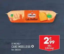 ALDI ST MICHEL® CAKE MOELLEUX ✪ offre