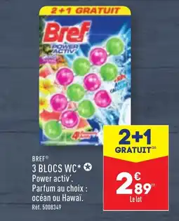 ALDI BREF® 3 BLOCS WC⭑✪ offre