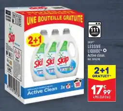 ALDI SKIP® LESSIVE LIQUIDE⭑✪ offre