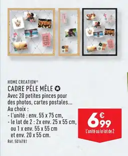 ALDI HOME CREATION® CADRE PÊLE MÊLE ✪ offre