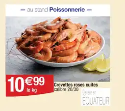 Cora x Carrefour Crevettes roses cuites offre